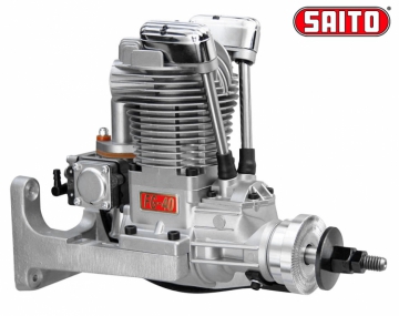 FG-40 40cc 4-takts Bensinmotor i gruppen Fabrikat / S / Saito / Bensinmotorer hos Minicars Hobby Distribution AB (SAFG-40)