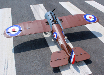 Bristol M1C Monoplane 20cc Gas 1/4 ARF in the group Brands / S / Seagull / Airplane at Minicars Hobby Distribution AB (SEA337)