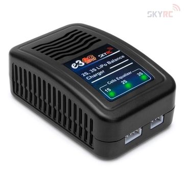 SkyRC e3-V2 2-3S LiPo Charger 240VAC in the group Brands / S / SkyRC / Chargers & Power Supply at Minicars Hobby Distribution AB (SK100081)