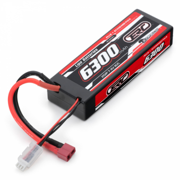 Li-Po Batteri 2S 7,4V 6300mAh 110C Hard T-Kontakt i gruppen Fabrikat / S / Sunpadow / Sunpadow Batterier hos Minicars Hobby Distribution AB (SW256401)