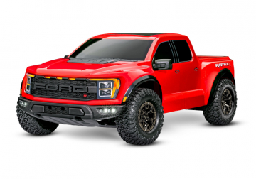 Ford F-150 Raptor-R 4WD 1/10 RTR TQ LED Red in the group Brands / T / Traxxas / Models at Minicars Hobby Distribution AB (TRX101076-4-RED)