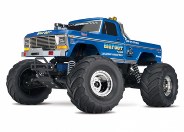 BIGFOOT No.1 Classic 1/10 RTR TQ USB - With Battery/Charger* in the group Brands / T / Traxxas / Models at Minicars Hobby Distribution AB (TRX36034-8-R5)