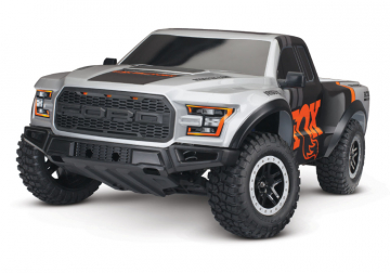 Ford F-150 Raptor 2WD 1/10 RTR TQ USB FOX - With Battery/Charger in the group Brands / T / Traxxas / Models at Minicars Hobby Distribution AB (TRX58094-8-FOX)