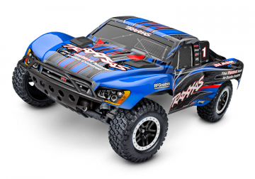 Slash 2WD 1/10 RTR TQ Blue BL-2S in the group Brands / T / Traxxas / Models at Minicars Hobby Distribution AB (TRX58134-4-BLUE)