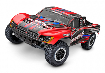 Slash 2WD 1/10 RTR TQ Red BL-2S in the group Brands / T / Traxxas / Models at Minicars Hobby Distribution AB (TRX58134-4-RED)