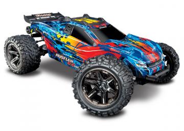 Rustler 4x4 VXL 1/10 RTR TQi TSM Red w/o Battery & Charger* Disc in the group Brands / T / Traxxas / Models at Minicars Hobby Distribution AB (TRX67076-4-RED)