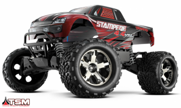 Stampede 4x4 VXL 1/10 RTR TQi TSM Red - w/o Batt & Charger in the group Brands / T / Traxxas / Models at Minicars Hobby Distribution AB (TRX67086-4-RED)