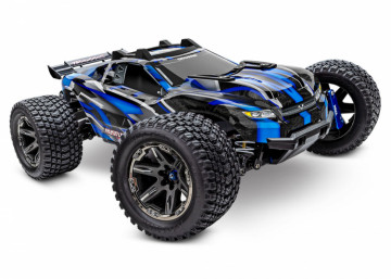 Rustler 4x4 Ultimate VXL 1/10 RTR TQ Blue in the group Brands / T / Traxxas / Models at Minicars Hobby Distribution AB (TRX67097-4-BLUE)