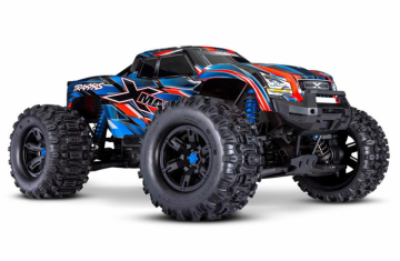 X-Maxx 8S Belted 4WD Brushless TQi TSM Blue in the group Brands / T / Traxxas / Models at Minicars Hobby Distribution AB (TRX77096-4-BLUE)
