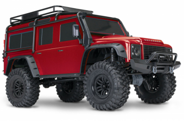TRX-4 Scale & Trail Crawler Land Rover Defender Red RTR* Disc. in the group Brands / T / Traxxas / Models at Minicars Hobby Distribution AB (TRX82056-4-RED)
