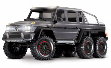 TRX-6 Mercedes-Benz G63 AMG 6X6 TQi 2.4G RTR Silver* in the group Brands / T / Traxxas / Models at Minicars Hobby Distribution AB (TRX88096-4-SLV)
