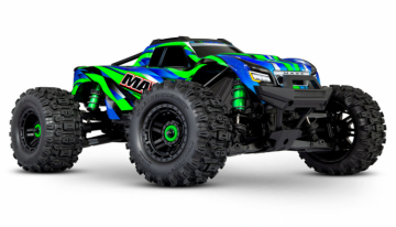 MAXX with WideMAXX 4x4 1/10 RTR TQi TSM Green in the group Brands / T / Traxxas / Models at Minicars Hobby Distribution AB (TRX89086-4-GRN)