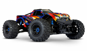 MAXX with WideMAXX 4x4 1/10 RTR TQi TSM Yellow in the group Brands / T / Traxxas / Models at Minicars Hobby Distribution AB (TRX89086-4-YLW)