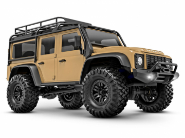 TRX-4M 1/18 Land Rover Defender Crawler Tan RTR in the group Brands / T / Traxxas / Models at Minicars Hobby Distribution AB (TRX97054-1-TAN)