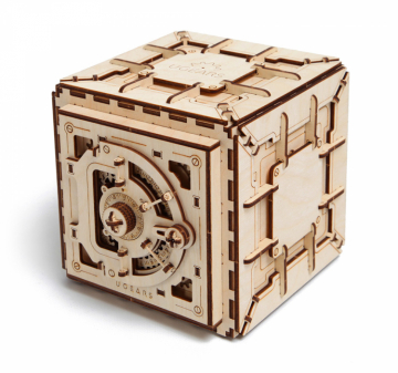 Ugears Safe in the group Build Hobby / Wood & Metal Models / Wooden Model Mechanical at Minicars Hobby Distribution AB (UG70011)