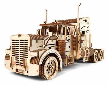 Ugears Heavy Boy Truck VM-03 i gruppen Bygghobby / Byggsatser Tr & Metall / Trbyggsatser Mekaniska hos Minicars Hobby Distribution AB (UG70056)
