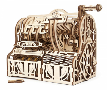 Ugears Cash Register in the group Build Hobby / Wood & Metal Models / Wooden Model Mechanical at Minicars Hobby Distribution AB (UG70136)