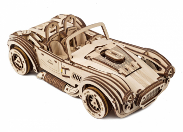 Ugears Drift Cobra Racing Car in the group Build Hobby / Wood & Metal Models / Wooden Model Mechanical at Minicars Hobby Distribution AB (UG70161)