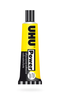 UHU Universallim Power Transparent 45ml Tub i gruppen Fabrikat / U / UHU / Lim hos Minicars Hobby Distribution AB (UHU840579)