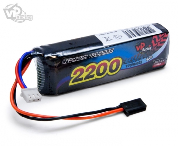 Sndar/Mottagar Batteri Li-Po 7,4V 2200mAh** i gruppen Fabrikat / V/W / Vapex / Tx/Rx Batterier hos Minicars Hobby Distribution AB (VP93060II)
