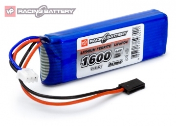 Receiver Battery Li-Fe 6,6V 1600mAh Flat in the group Accessories & Parts / Batteries & Accessories at Minicars Hobby Distribution AB (VP93541)