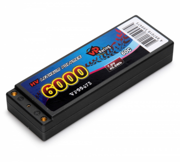 Li-Po Batteri 2S 7,6V 6000mAh 60C LCG EFRA2020 in the group Brands / V/W / Vapex / Li-Po Batteries at Minicars Hobby Distribution AB (VP99475)