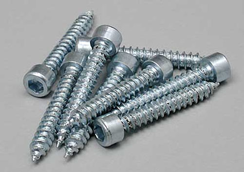 Du-Bro No. 4 X 1 Socket Head Sheet Metal Screws - 8-Pack Zinc Plated Hardware
