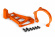 Motorfste Fram & Bak Set Alu Orange Maxx Slash