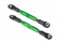 Turnbuckle Complete Alu Green Camber Link 83mm (2)