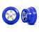Wheels SCT Chrome-Blue 2.2/3.0 4WD/2WD Front (2)