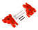 Stub Axle Carriers Rear HD (Pair) Red (for Upgrade Kit #9080)