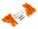 Stub Axle Carriers Rear HD (Pair) Orange (for Upgrade Kit #9080)