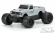 1972 Chevy C-10 Truck Body Tough-Color (Stone Gray) for Stampede