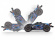 Rustler 4x4 Ultimate VXL 1/10 RTR TQ Blue