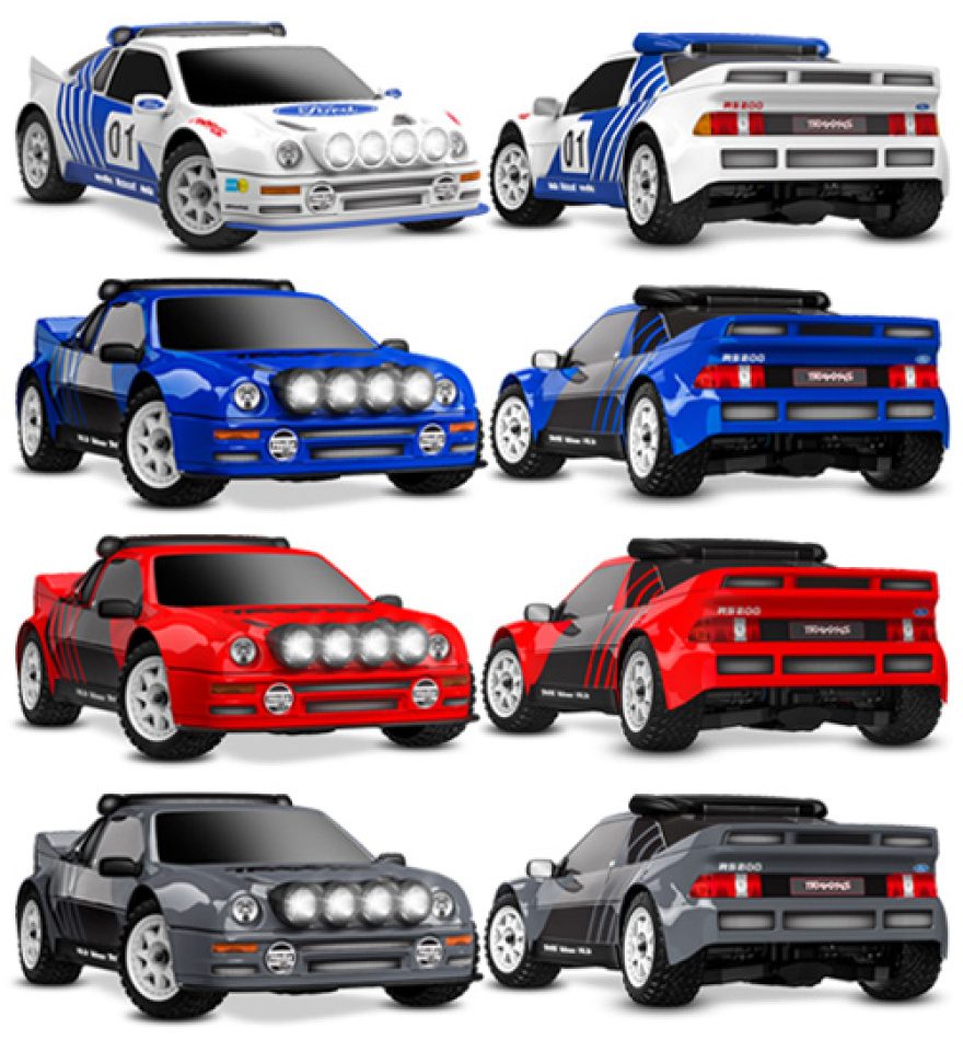 Tre nya Mini Rally RS200