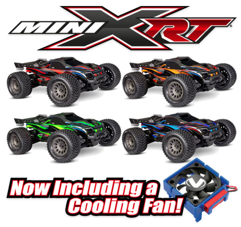 Traxxas Mini XRT - Now with ESC Fan!