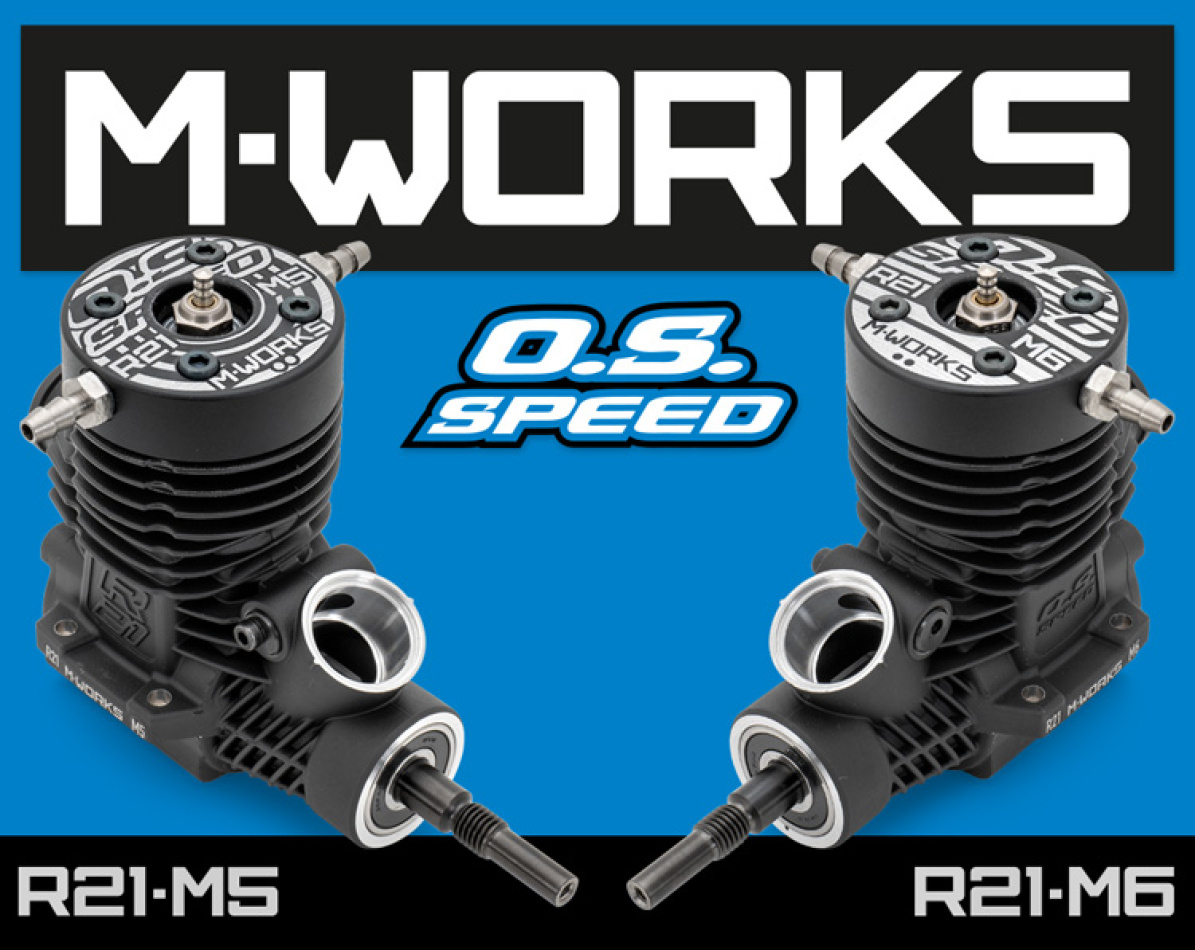 New M-Works brand and two new 3.5cc marine racing engines!