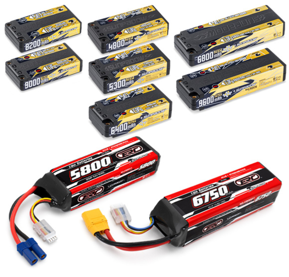 New LiPo batteries from Sunpadow