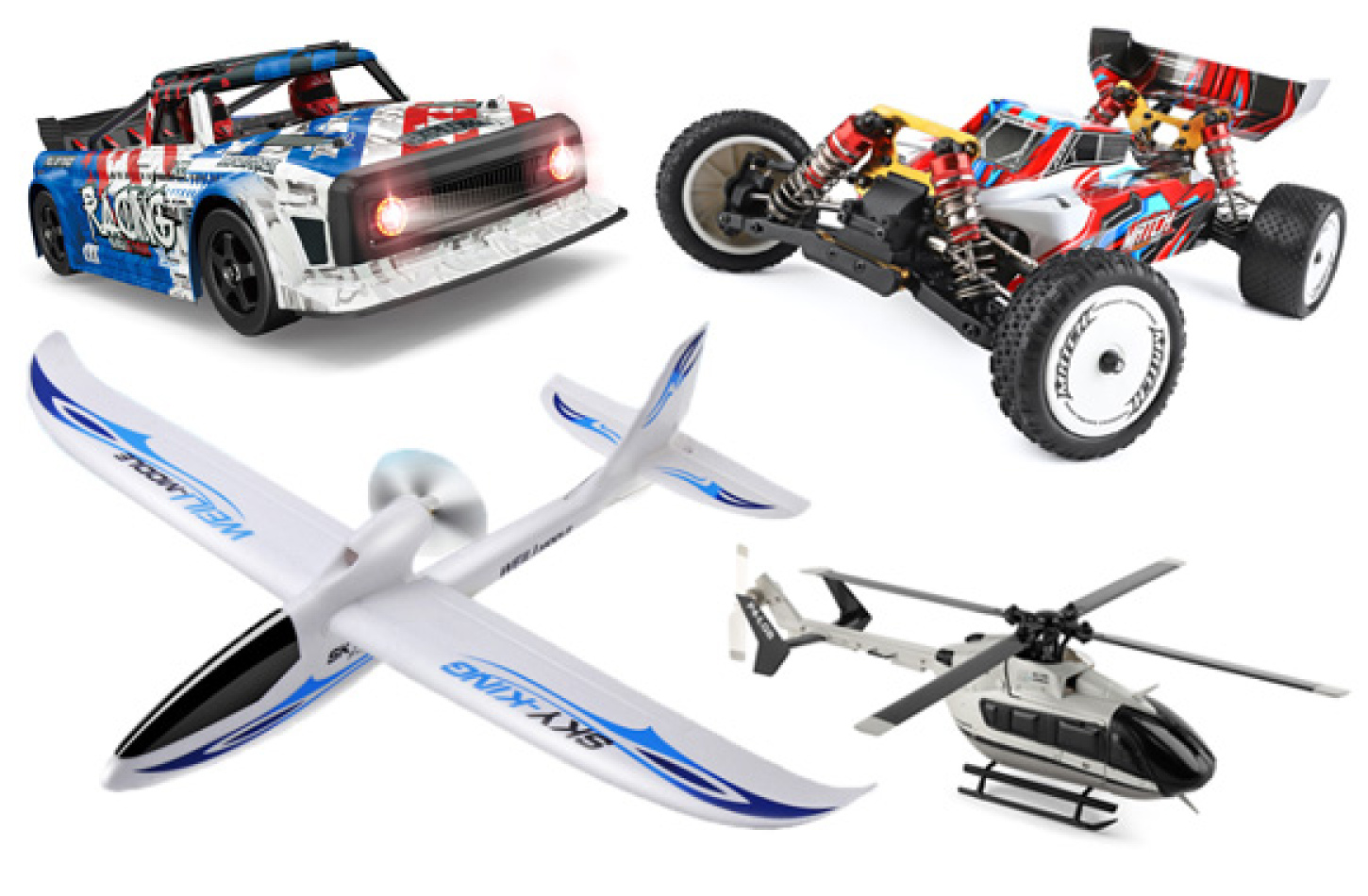 WL - Nytt fabrikat med RTR & RTF RC Modeller!