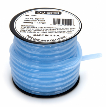 Silicone Tubing Large 9m spool (3.2mm id) in the group Brands / D / Du-Bro / Fuel accessories at Minicars Hobby Distribution AB (13204)