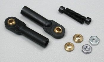 2-56 Swivel ball link for 4-40 rod (2) in the group Brands / D / Du-Bro / Links & Push rods at Minicars Hobby Distribution AB (132139)
