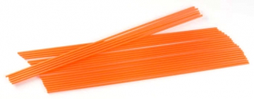 Antennrör Neon Orange 3.2 x 311 mm (24) i gruppen Fabrikat / D / Du-Bro / Övriga Tillbehör hos Minicars Hobby Distribution AB (132360)