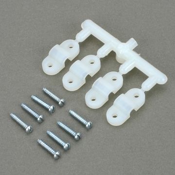 Landing Gear Nylon Clamp 5/32 wire (4mm) in the group Brands / D / Du-Bro / Landing gear at Minicars Hobby Distribution AB (13239)