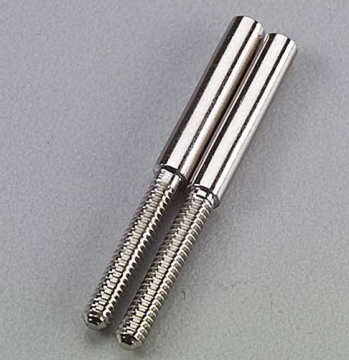 4-40 Threaded Steel Couplers for .093 (2.4mm) rods (2) in the group Brands / D / Du-Bro / Other Accessories at Minicars Hobby Distribution AB (13336)