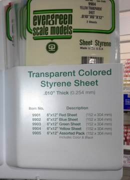 Colored Sheets Upgrade Package* in the group Build Hobby / Materials at Minicars Hobby Distribution AB (150053C)