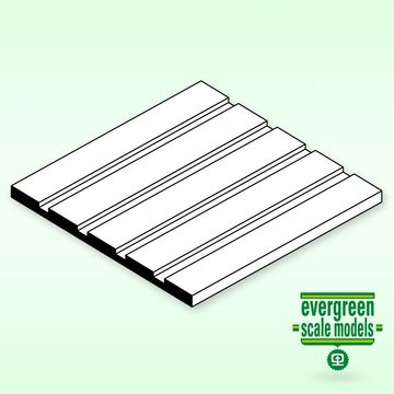 CarSiding 0.5x150x300mm 0.9spa in the group Brands / E / Evergreen / Panels 15x30cm at Minicars Hobby Distribution AB (152037)