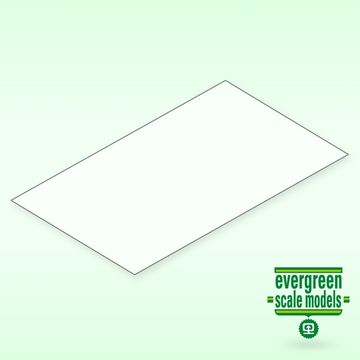 Clear sheet 0.13x150x300mm (3) in the group Brands / E / Evergreen / Clear Plastic 15x30cm at Minicars Hobby Distribution AB (159005)