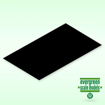 Skiva 2x200x525 mm svart (2) i gruppen Fabrikat / E / Evergreen / Slta Skivor (Std) hos Minicars Hobby Distribution AB (159117)