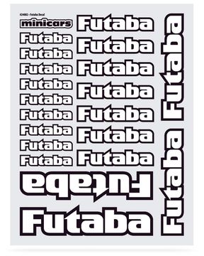 Dekal Futaba (1 ark med 20st dekaler)
