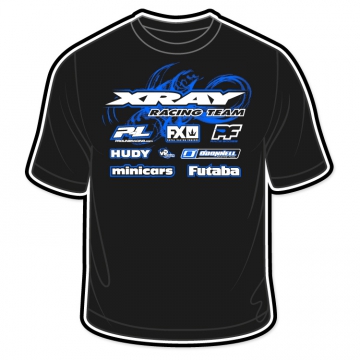 T-shirt XL Svart Minicars/XRAY 2014 i gruppen vrigt / Kyrkogrd hos Minicars Hobby Distribution AB (24395402XL)